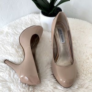 🔥Steve Madden Luxury Patent Covered Platform Stilettos Evening P ELAVA 7.5